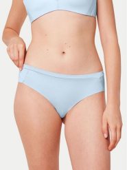 Triumph Figi klasyczne Body Make-up Soft Touch 10193532 Błękitny. Niebieskie figi damskie Triumph, bez wzorów, z syntetyku. Za 39.00 zł.