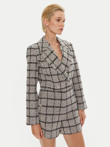 Bruuns Bazaar Marynarka Nanyas BBW4175 Szary Loose Fit. Szare marynarki i żakiety damskie Bruuns Bazaar, bez wzorów, z syntetyku. Za 399.99 zł.