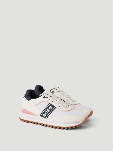 Bjorn_borg DASH buty do biegania damskie biały - balsam green – WHITE - BALSAM. Białe obuwie do biegania damskie Björn Borg. Za 439.50 zł.