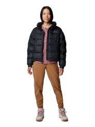Columbia Kurtka zimowa "Pike Lake II" w kolorze czarnym rozmiar: XL. Czarne kurtki damskie Columbia, na zimę, xl, bez wzorów, z puchu, bez kaptura. Za 298.67 zł.