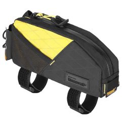 Torba rowerowa na ramę płetwa Rhinowalk BHD0014 1,2L rzepy/bolt on. Żółte torebki klasyczne damskie RHINOWALK, bez wzorów, bez dodatków. Za 169.00 zł.