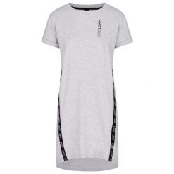Sukienka damska LOAP Ewelina, szara, M. Szare sukienki damskie WOMEN'S HEALTH, m, bez wzorów, sportowe, bez kołnierzyka, bez ramiączek, sportowe. Za 222.99 zł.