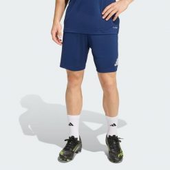 Szorty Entrada 26. Białe szorty męskie Adidas, bez kołnierzyka. Za 79.95 zł.