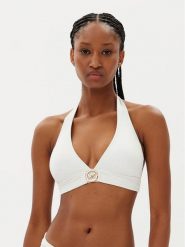 MICHAEL Michael Kors Góra od bikini MM7M275 Biały. Białe bikini damskie MICHAEL Michael Kors, bez wzorów. Za 269.99 zł.