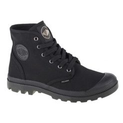 Buty Palladium Pampa Hi M 02352-060-M czarne. Czarne buty sportowe na co dzień męskie z gumy, bez zapięcia. Za 611.81 zł.