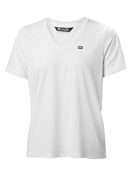 Helly Hansen Koszulka funkcyjna "Salt Breeze" w kolorze białym rozmiar: M. Białe bluzki sportowe damskie Helly Hansen, m, bez kołnierzyka, bez ramiączek. Za 120.79 zł.