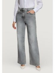 Morgan Jeansy 261-PIGRIM Szary Wide Leg. Szare jeansy damskie Morgan. Za 349.99 zł.