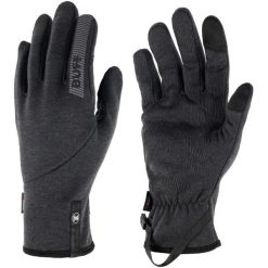 Rękawiczki Tech Fleece TF. Czarne rękawiczki męskie Buff, bez wzorów, z elastanu. Za 163.99 zł.