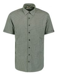 No Excess Koszula - Regular fit - w kolorze khaki rozmiar: M. Brązowe koszule męskie No Excess, m, bez wzorów, z bawełny, bez kołnierzyka, bez ramiączek. Za 117.99 zł.