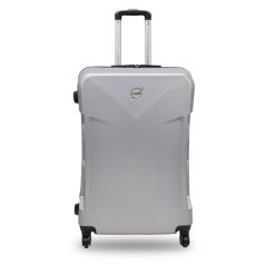 Walizka średnia Semi Line. Szare walizki Semi-line, bez wzorów, średnie. Za 189.99 zł.