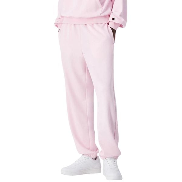 Spodnie damskie Champion Elastic Cuff Pants. Czerwone spodnie materiałowe damskie CHAMPION, bez wzorów. Za 139.00 zł.