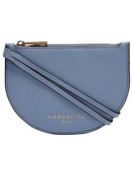 LIEBESKIND BERLIN Skórzana torebka w kolorze fioletowym - 14 x 10 x 1 cm rozmiar: onesize. Różowe torebki klasyczne damskie LIEBESKIND BERLIN, bez wzorów, z materiału, bez dodatków. Za 112.45 zł.