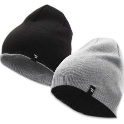 Czapka Dwustronna, Popielato-Czarna Ciepła, Jesienno-Zimowa, Beanie -Pako Jeans. Szare czapki męskie Pako Jeans, na zimę, bez wzorów, z dzianiny, sportowe. Za 49.00 zł.