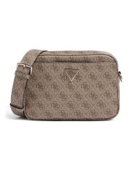 Guess Torebka w kolorze beżowym - 24 x 18 x 4 cm rozmiar: onesize. Brązowe torebki klasyczne damskie Guess, z aplikacjami, z materiału, bez dodatków. Za 433.83 zł.