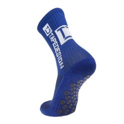 Klasyczne skarpety o średniej długości Tape Design. Niebieskie skarpetki damskie TAPEDESIGN, bez wzorów, z bawełny. Za 147.00 zł.
