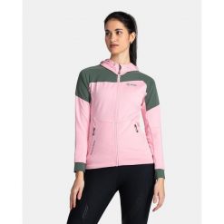 Damska bluza techniczna Kilpi MEMPHIS-W. Czerwone bluzy z kapturem damskie Kilpi, bez wzorów, z materiału, z kapturem. Za 267.13 zł.