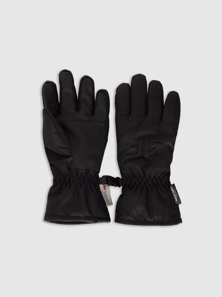 4F Rękawiczki narciarskie Thinsulate dziecięce - czarne M. Czarne rękawiczki dziecięce 4f, bez ramiączek. Za 99.99 zł.
