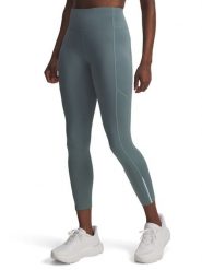 Under Armour Legginsy funkcyjne "Launch" w kolorze szaroniebieskim rozmiar: L. Niebieskie legginsy damskie Under Armour, l, bez wzorów, z materiału, outdoorowe. Za 168.46 zł.