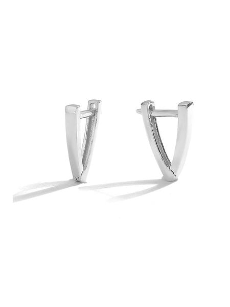 Miu Silver Srebrne kolczyki rozmiar: onesize. Szare kolczyki damskie Miu Silver, srebrne. Za 82.83 zł.