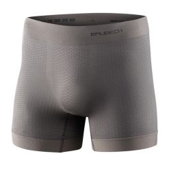 Bokserki do biegania Base Layer Ultra Light 3D Męskie. Szare bokserki męskie Brubeck, bez wzorów, z elastanu. Za 53.49 zł.