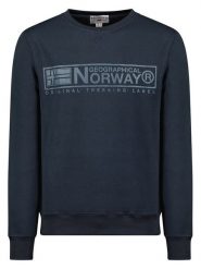 Geographical Norway Bluza "Gantoine" w kolorze granatowym rozmiar: S. Niebieskie bluzy bez kaptura męskie Geographical Norway, s. Za 87.81 zł.