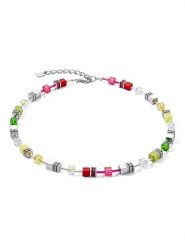 COEUR DE LION Naszyjnik z kryształami Swarovski - dł. 42 cm rozmiar: onesize. Szare naszyjniki damskie COEUR DE LION, srebrne. Za 391.84 zł.