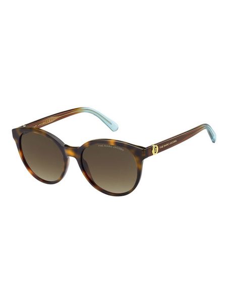 Marc Jacobs Damskie okulary przeciwsłoneczne w kolorze brązowym rozmiar: 54. Brązowe okulary przeciwsłoneczne damskie MARC JACOBS. Za 328.09 zł.