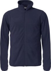 Clique Basic Micro Fleece Kurtka – 100% poliester, antipilling. Niebieskie kurtki męskie CLIQUE, m, bez wzorów, z polaru, bez kaptura. Za 163.08 zł.