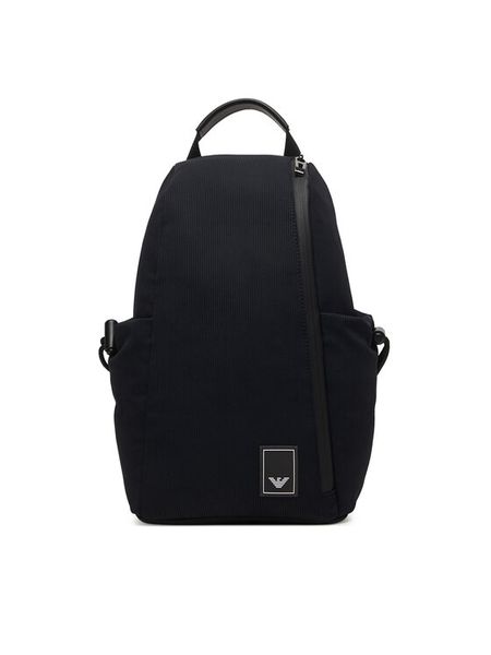 Emporio Armani Plecak EM005661 AF22391 UB118 Granatowy. Niebieskie plecaki męskie Emporio Armani, bez wzorów, z materiału. Za 1,209.00 zł.