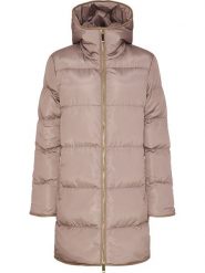 TicketWOMAN Płaszcz pikowany "Stella" w kolorze beżowym rozmiar: 38. Brązowe płaszcze damskie TicketWOMAN, bez wzorów. Za 239.86 zł.