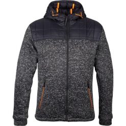 Kurtka hybrydowa męska Aulp Bukai ocieplana z kapturem wygodna czarna. Czarne kurtki outdoor męskie Aulp, m, bez wzorów, z dzianiny, z kapturem. Za 229.99 zł.
