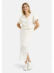 Smith & Soul Koszulka w kolorze białym rozmiar: S. Białe bluzki damskie Smith & Soul, s, bez wzorów, z bawełny, bez kołnierzyka. Za 78.99 zł.