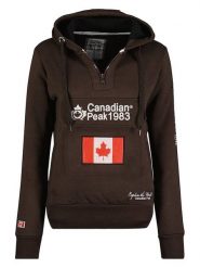 Canadian Peak Bluza "Gyrelle" w kolorze brązowym rozmiar: M. Brązowe bluzy z kapturem damskie Canadian Peak, m, z bawełny. Za 113.99 zł.