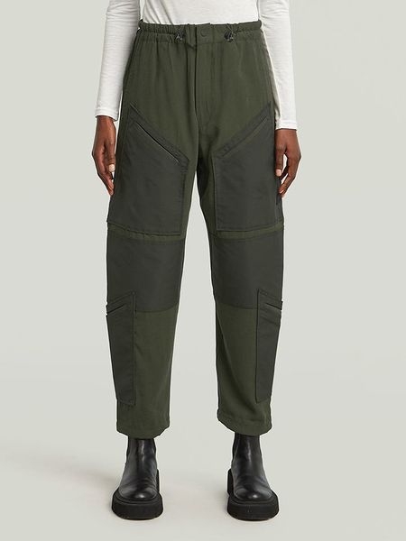G-Star Spodnie w kolorze khaki rozmiar: W32. Brązowe spodnie materiałowe damskie G-Star, bez wzorów, z materiału, klasyczne. Za 253.54 zł.