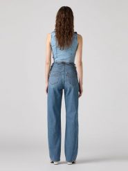 Levi's Dżinsy - Comfort fit - w kolorze niebieskim rozmiar: W23/L30. Niebieskie jeansy damskie Levi's, z podwyższonym stanem. Za 219.95 zł.
