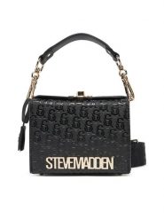 Steve Madden Torebka Bnoya-E SM13001639 Czarny. Czarne torebki klasyczne damskie Steve Madden, bez wzorów, ze skóry, bez dodatków. Za 349.99 zł.
