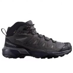 Buty trekkingowe męskie Salomon X Ultra Ltr Mid 360 Gtx Gore-tex. Czarne buty trekkingowe męskie Salomon, z gore-texu, za kostkę, bez zapięcia, trekkingowe, gore-tex. Za 688.00 zł.