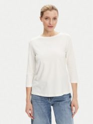Weekend Max Mara Bluzka Multia 2525946031 Biały Regular Fit. Białe bluzki damskie Weekend Max Mara, l, bez wzorów, z bawełny, bez ramiączek. Za 219.99 zł.