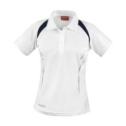 Damska Koszulka Polo Team Spirit. Szare bluzki sportowe damskie SPIRO, l, bez wzorów, bez ramiączek. Za 98.99 zł.