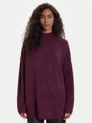 Vero Moda Sweter Plaza 10290784 Fioletowy Loose Fit. Fioletowe swetry klasyczne damskie Vero Moda, xs, z syntetyku, bez kołnierzyka. Za 159.99 zł.