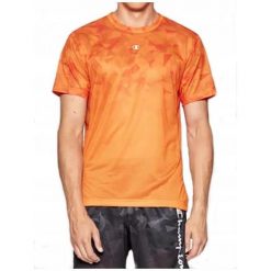 Koszulka T-shirt sportowa na trening męska CHAMPION. Brązowe t-shirty męskie CHAMPION, m, bez wzorów, bez kołnierzyka. Za 111.00 zł.