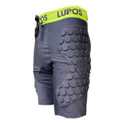 Spodenki bramkarskie Lupos Short Padded - S. Czarne szorty damskie LUPOS, z aplikacjami, z elastanu. Za 155.72 zł.