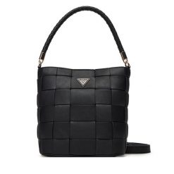 Torebka Guess. Czarne torebki klasyczne damskie Guess, z aplikacjami, bez dodatków. Za 469.99 zł.