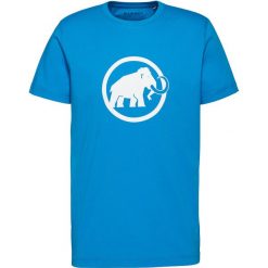 Koszulka bawełniana męska Mammut Core T-Shirt Classic. Niebieskie t-shirty męskie Mammut, m, bez wzorów, z bawełny, bez kołnierzyka. Za 149.99 zł.