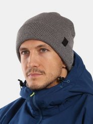 Kilpi Czapka "Reflec" w kolorze szarym rozmiar: onesize. Szare czapki zimowe damskie Kilpi, z materiału. Za 169.67 zł.