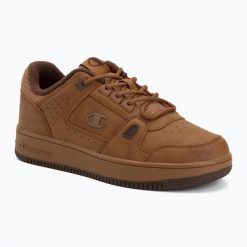 Buty Champion RD18 WTR Low Cut. Brązowe buty sportowe na co dzień damskie CHAMPION, z gumy, bez zapięcia. Za 319.99 zł.