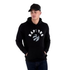 Bluza z kapturem Toronto Raptors NBA. Czarne bluzy z kapturem męskie New Era, m. Za 294.50 zł.