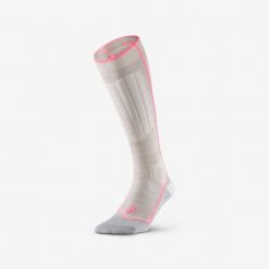 Skarpety narciarskie dla dorosłych Wedze 900 Merino Wool z wełną merynosa. Skarpetki damskie WED'ZE, bez wzorów, z elastanu. Za 79.99 zł.