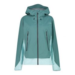 Kurtka damska turystyczna CMP 35Z6206. Zielone kurtki damskie CMP, xs, bez wzorów, bez kaptura. Za 687.50 zł.