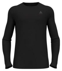 Bluza termoaktywna męska Odlo Merino 260 BL Top Crew Neck LS. Czarne bluzy z kapturem męskie Odlo, m, z bawełny. Za 406.99 zł.